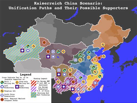 kaiserreich china map.
